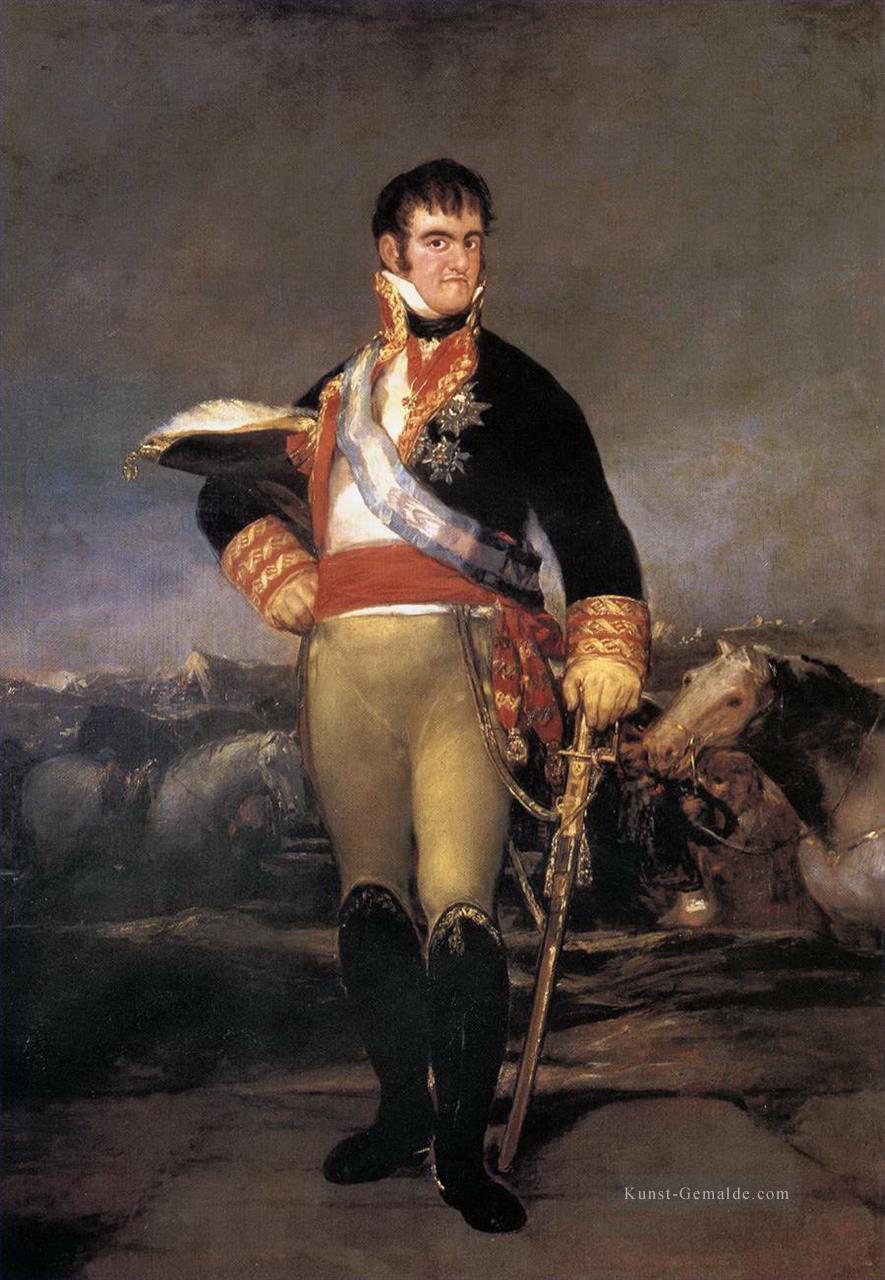 Ferdinand VII Francisco de Goya Ölgemälde